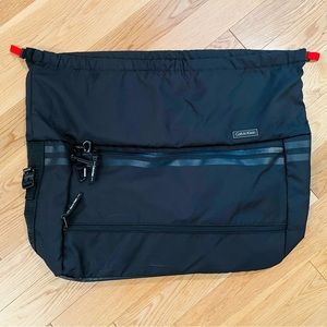 Calvin Klein large drawstring top bag